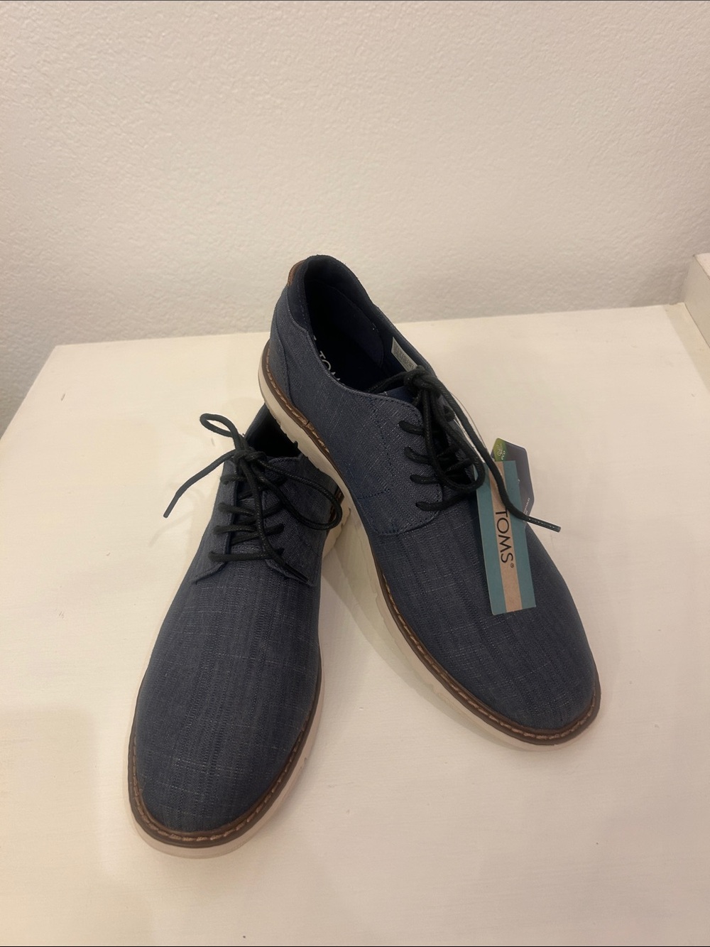 Toms Ortholite Navi Oxford